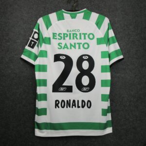 Cristiano Ronaldo #28 Sporting CP Jersey